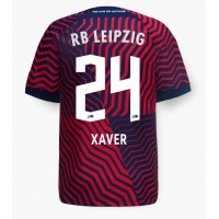 Camisa de time de futebol RB Leipzig Xaver Schlager #24 Replicas 2º Equipamento 2023-24 Manga Curta
